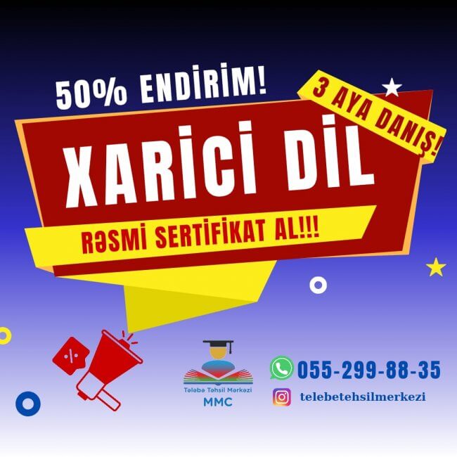 MÖHTƏŞƏM XARİCİ DİL KAMPANİYASI
