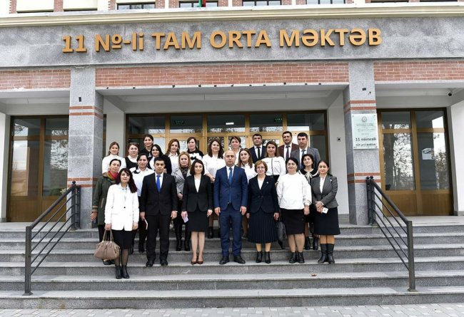 Noyabrın 27-də elm və təhsil naziri Emin Əmrullayev şimal-qərb bölgəsinə səfəri çərçivəsində Şəki rayonunun bir sıra məktəblərində olub.