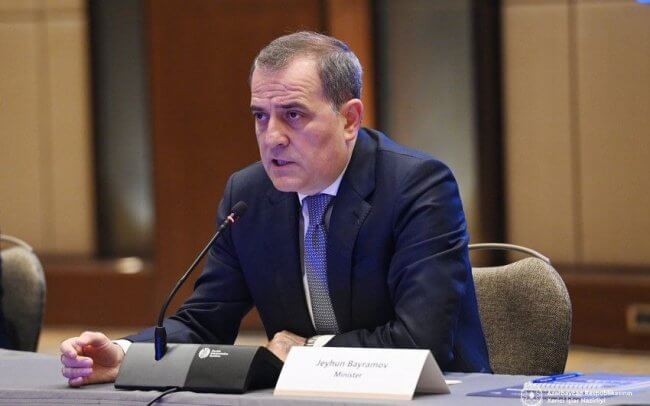 Ceyhun Bayramov II Avropa Konfransında Ermənistanın sülh prosesinə törətdiyi maneələrdən danışıb: